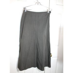Shukr Islamic Clothing Green A-Line Maxi Skirt sz M